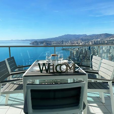 Skyline 41 Gran Lujo, Terraza Grande Y Vistas Al Mar - Planta 41 Lejlighed Benidorm Eksteriør billede