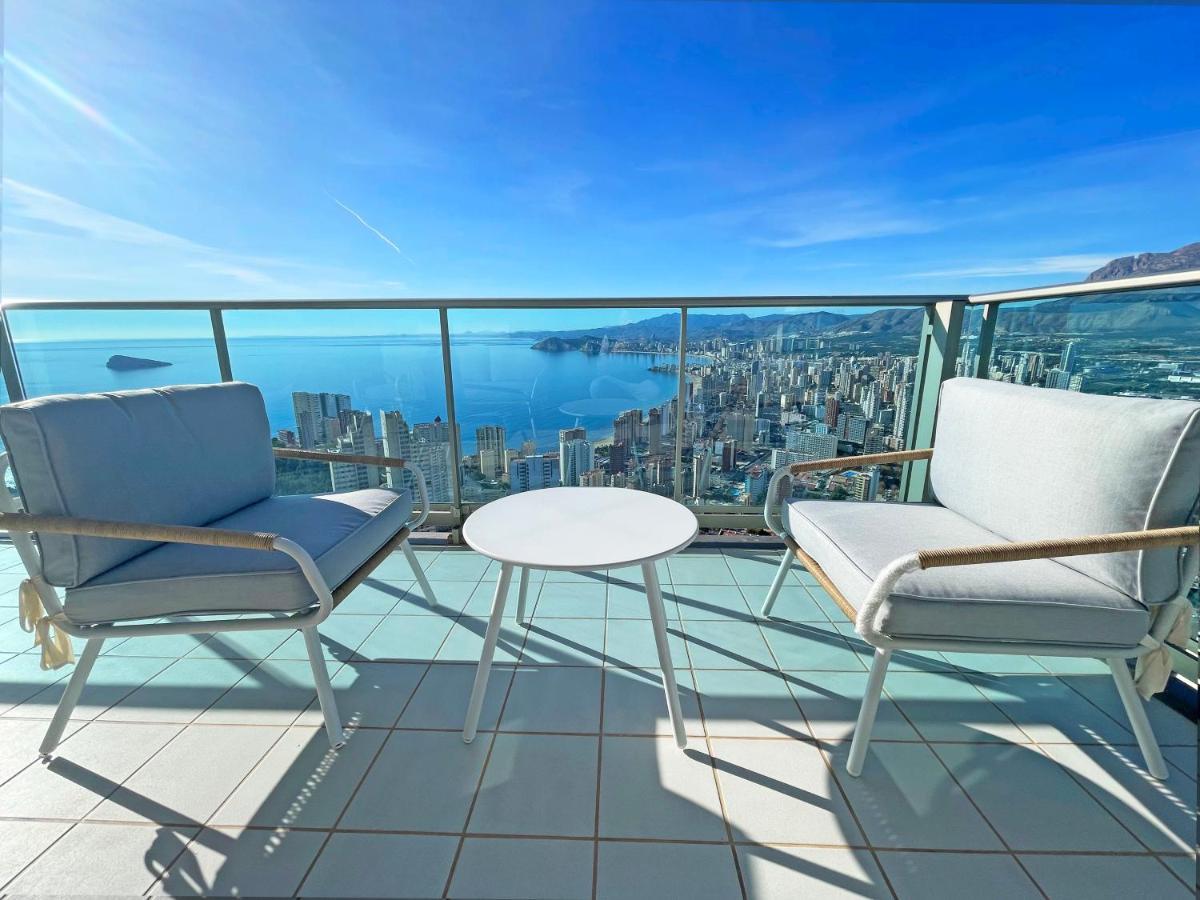 Skyline 41 Gran Lujo, Terraza Grande Y Vistas Al Mar - Planta 41 Lejlighed Benidorm Eksteriør billede