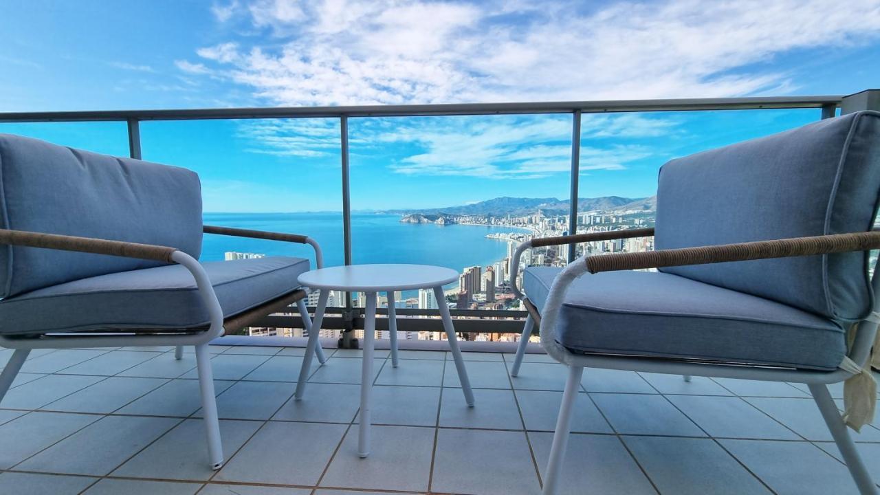 Skyline 41 Gran Lujo, Terraza Grande Y Vistas Al Mar - Planta 41 Lejlighed Benidorm Eksteriør billede
