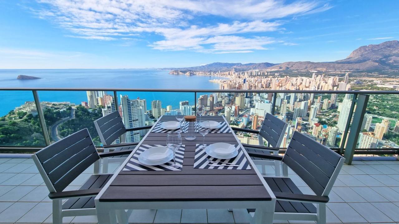Skyline 41 Gran Lujo, Terraza Grande Y Vistas Al Mar - Planta 41 Lejlighed Benidorm Eksteriør billede