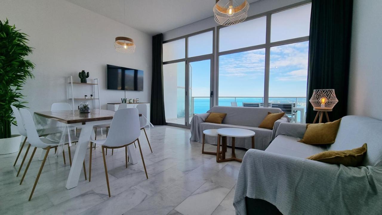 Skyline 41 Gran Lujo, Terraza Grande Y Vistas Al Mar - Planta 41 Lejlighed Benidorm Eksteriør billede