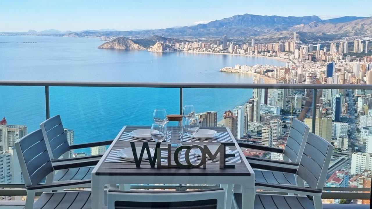 Skyline 41 Gran Lujo, Terraza Grande Y Vistas Al Mar - Planta 41 Lejlighed Benidorm Eksteriør billede