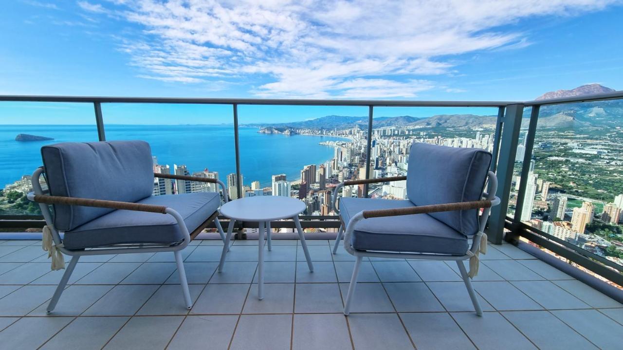 Skyline 41 Gran Lujo, Terraza Grande Y Vistas Al Mar - Planta 41 Lejlighed Benidorm Eksteriør billede