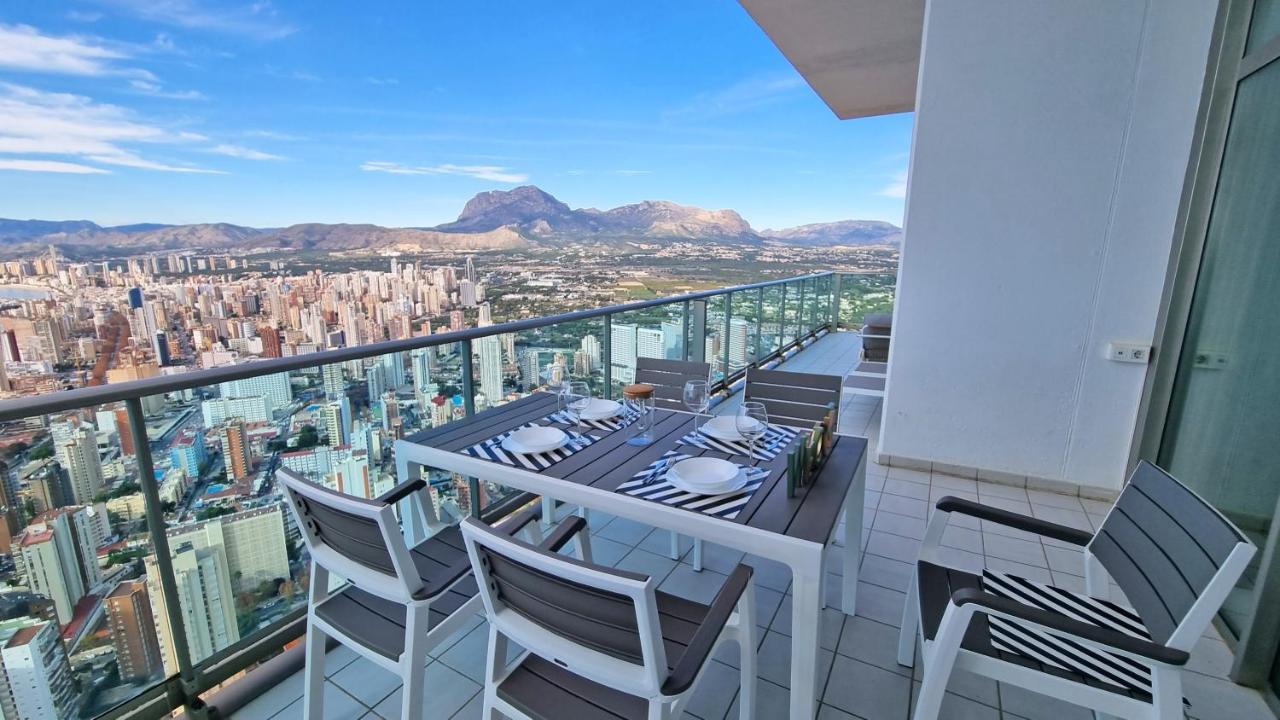 Skyline 41 Gran Lujo, Terraza Grande Y Vistas Al Mar - Planta 41 Lejlighed Benidorm Eksteriør billede