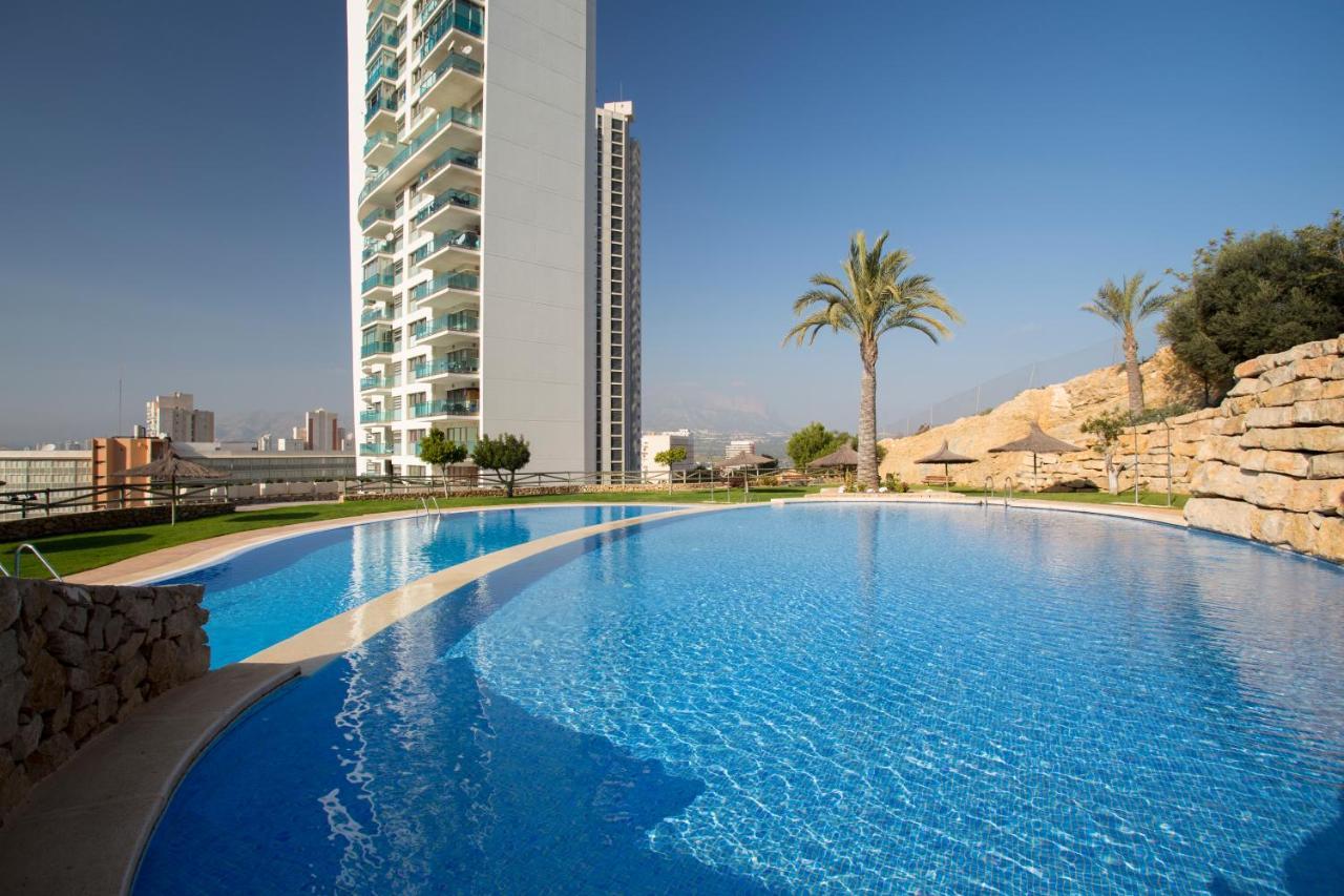 Skyline 41 Gran Lujo, Terraza Grande Y Vistas Al Mar - Planta 41 Lejlighed Benidorm Eksteriør billede